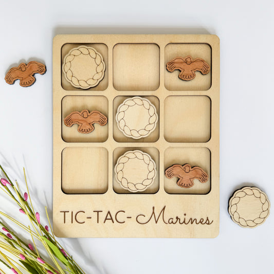 Marines Tic-Tac-Toe Board
