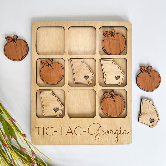 Georgia Tic-Tac-Toe Board