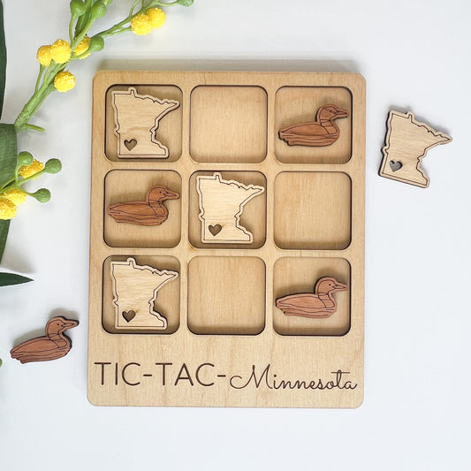 Minnesota Tic-Tac-Toe Board