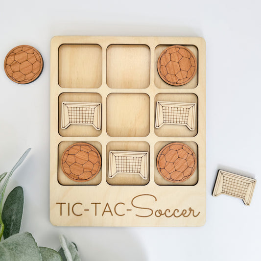Soccer Tic-Tac-Toe Board