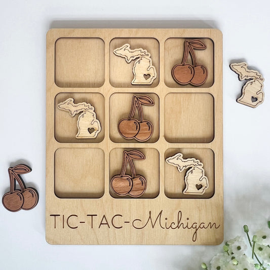 Michigan Tic-Tac-Toe Board