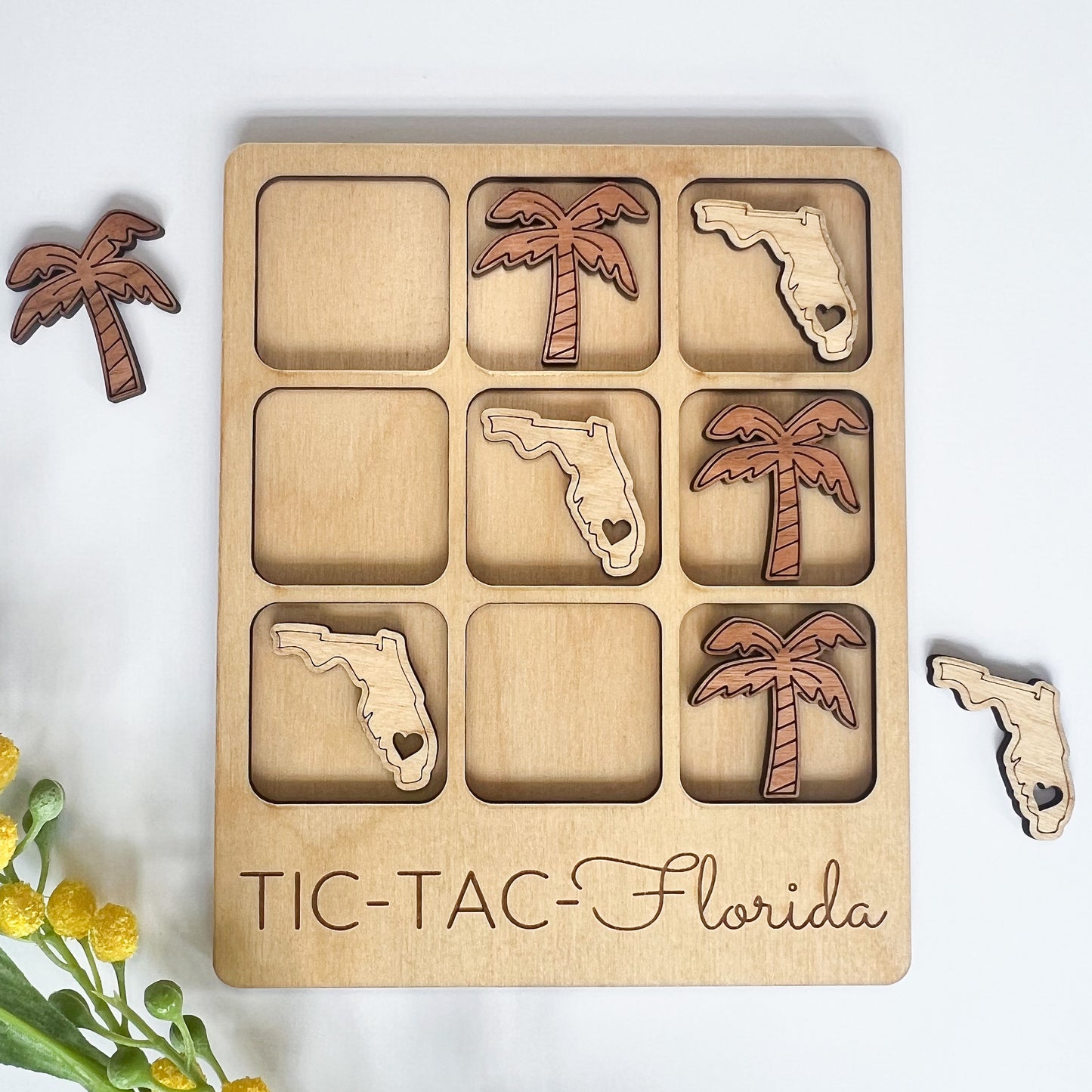 Florida Tic-Tac-Toe Board