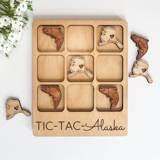 Alaska Tic-Tac-Toe Board