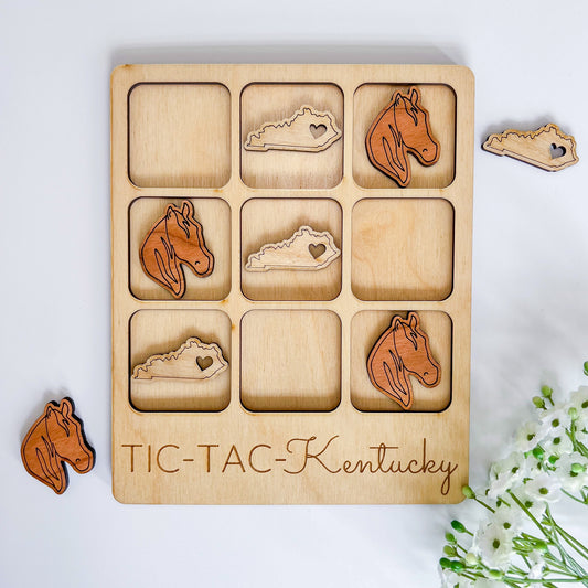 Kentucky Tic-Tac-Toe Board