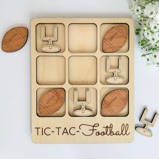 Football Tic-Tac-Toe Board