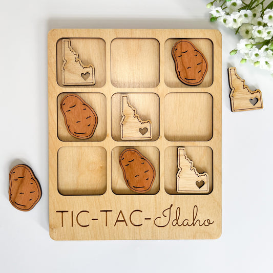 Idaho Tic-Tac-Toe Board