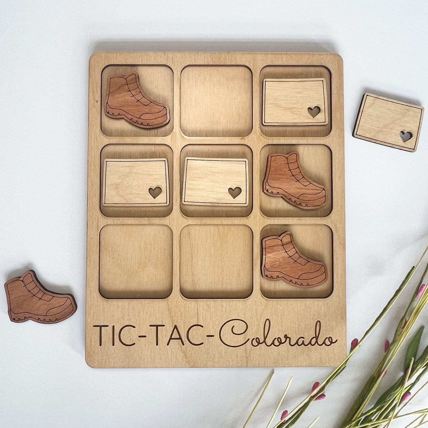 Colorado Tic-Tac-Toe Board