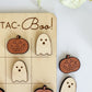 Mini Spooky Boo Tic-Tac-Toe Board