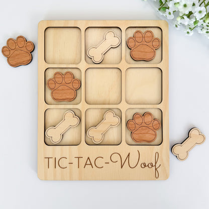 Dog Tic-Tac-Toe Board