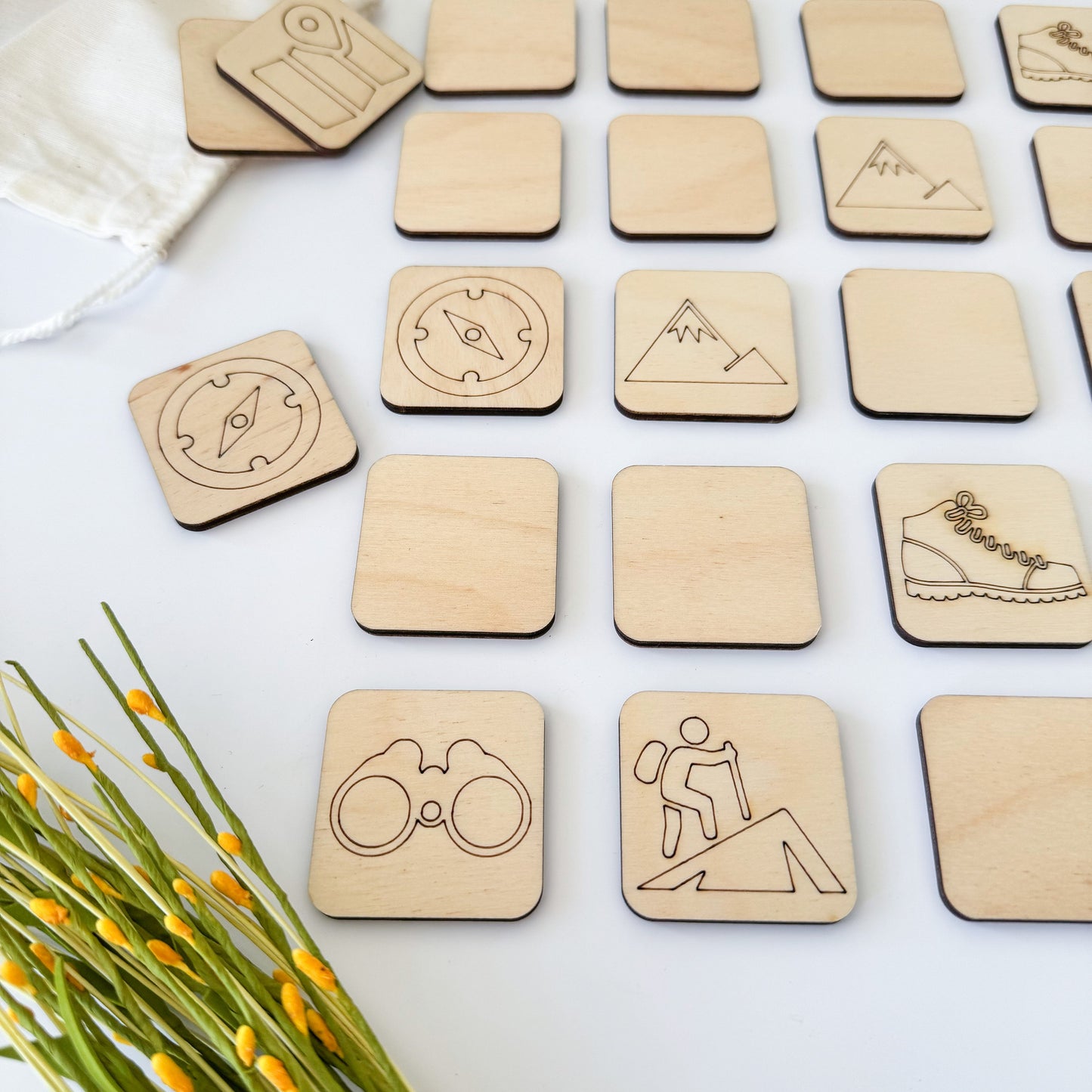 Adventure Wooden Memory Game