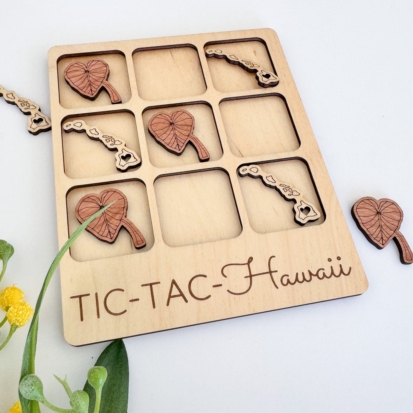 a wooden tic - tac - tac - tac - tic