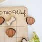 Mini Dog Tic-Tac-Toe Board