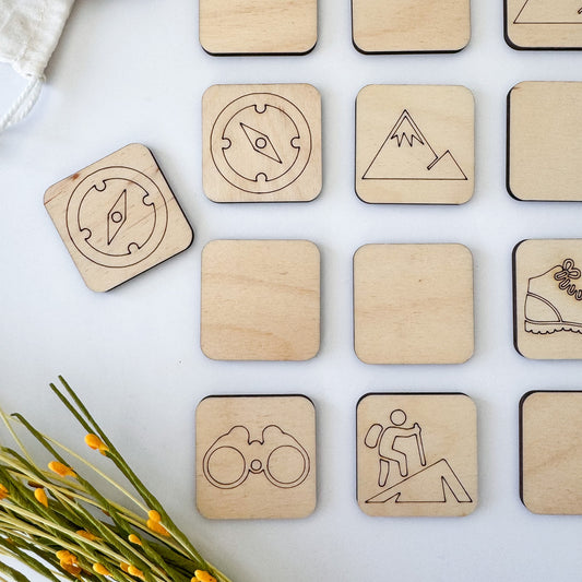 Adventure Wooden Memory Game