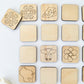 State Wooden Memory Game