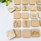 State Wooden Memory Game