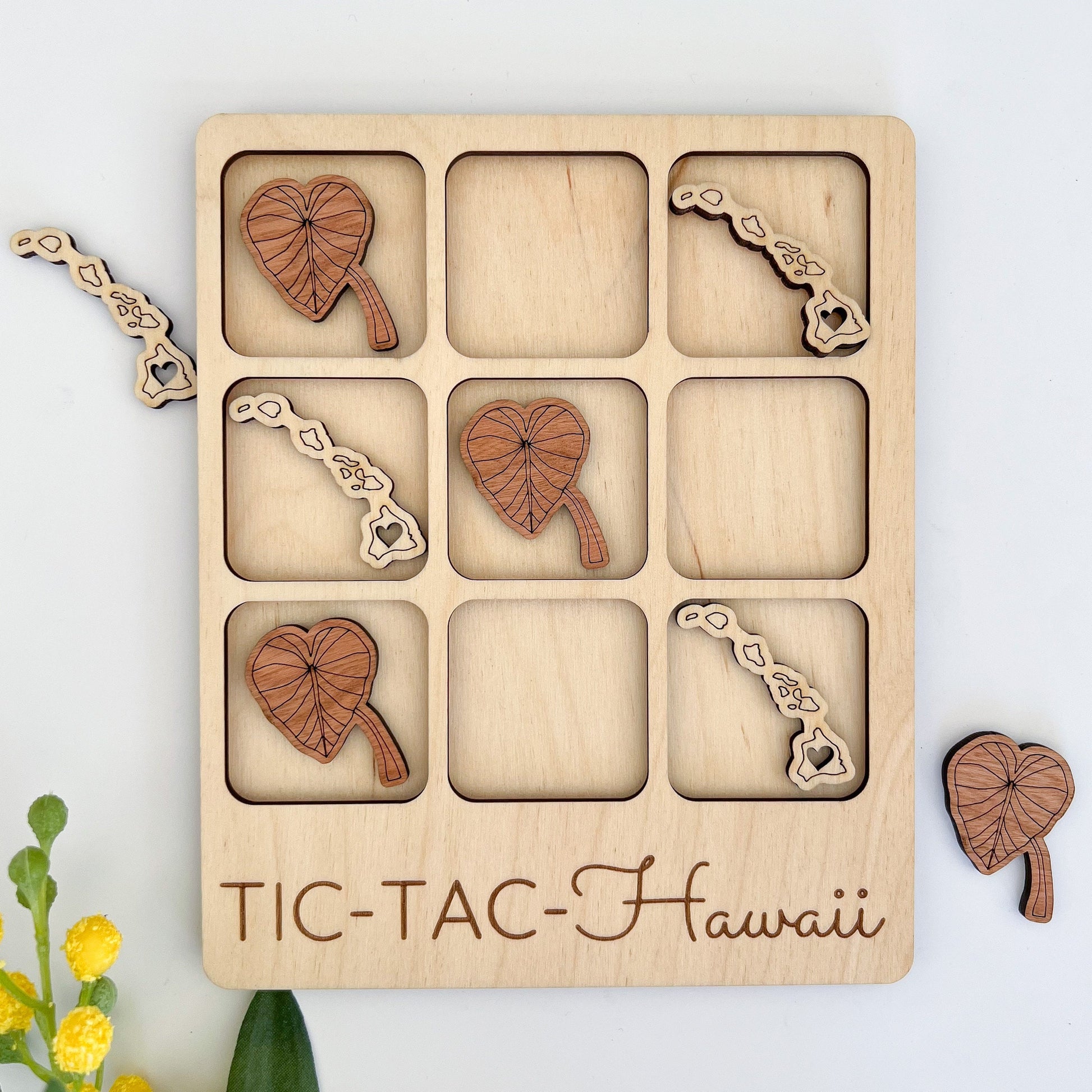 a wooden tic - tac - tac - tac - tic